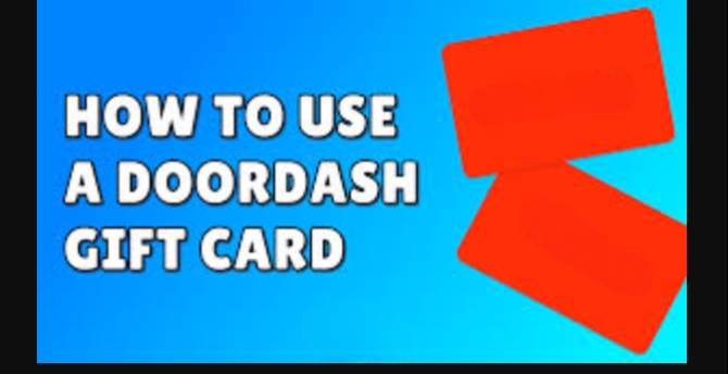 How to use DoorDash gift cards