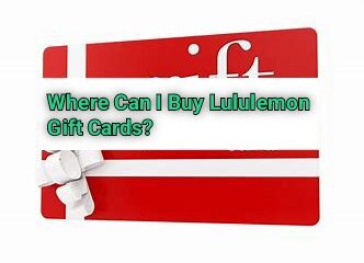 Where Can I Buy Lululemon Gift Cards?